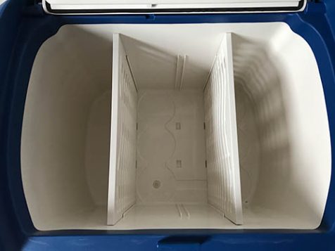 Stauraum der Xcase Kühlbox